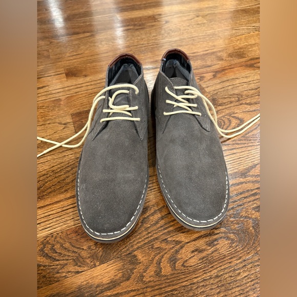 Kenneth Cole Desert Men Shoes Dark Grey Suede - NWOT - Picture 7 of 10